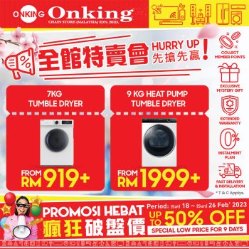 Onking-February-Special-18-350x350 - Electronics & Computers Home Appliances Kitchen Appliances Promotions & Freebies Selangor 