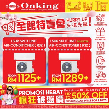 Onking-February-Special-3-350x350 - Electronics & Computers Home Appliances Kitchen Appliances Promotions & Freebies Selangor 