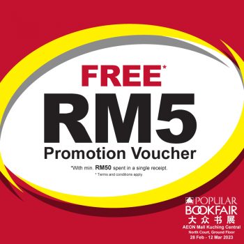 Popular-Book-Fair-at-AEON-Mall-Kuching-Central-4-350x350 - Books & Magazines Events & Fairs Sarawak Stationery 