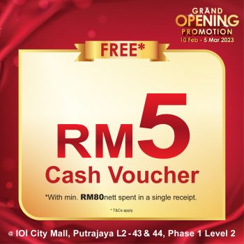 Popular-Grand-Opening-Promo-at-IOI-City-Mall-12-350x350 - Books & Magazines Promotions & Freebies Putrajaya Stationery 