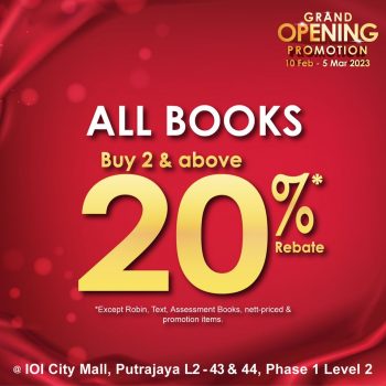 Popular-Grand-Opening-Promo-at-IOI-City-Mall-2-350x350 - Books & Magazines Promotions & Freebies Putrajaya Stationery 