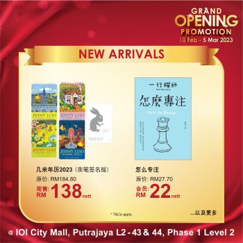 Popular-Grand-Opening-Promo-at-IOI-City-Mall-8-350x350 - Books & Magazines Promotions & Freebies Putrajaya Stationery 