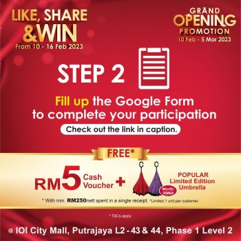 Popular-Like-Share-Win-Contest-2-350x350 - Books & Magazines Events & Fairs Putrajaya Stationery 