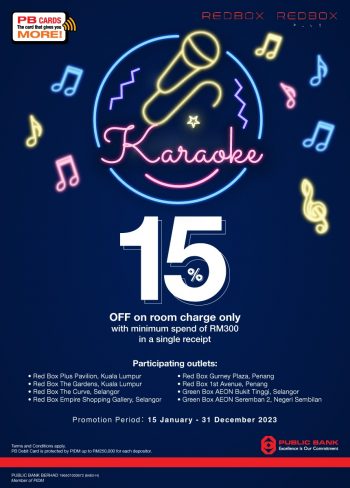 Red-Box-Karaoke-15-off-Promo-with-Public-Bank-350x488 - Bank & Finance Karaoke Kuala Lumpur Movie & Music & Games Negeri Sembilan Penang Promotions & Freebies Public Bank Sales Happening Now In Malaysia Selangor 