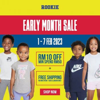 Rookie-February-Early-Month-Sale-350x350 - Apparels Baby & Kids & Toys Children Fashion Fashion Accessories Fashion Lifestyle & Department Store Johor Kedah Kelantan Kuala Lumpur Malaysia Sales Melaka Negeri Sembilan Online Store Pahang Penang Perak Perlis Putrajaya Sabah Sarawak Selangor Terengganu 