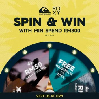 Roxy-Spin-Win-Promotion-at-Queensbay-Mall-350x350 - Fashion Accessories Fashion Lifestyle & Department Store Footwear Penang Promotions & Freebies 