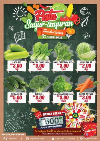 Segi-Fresh-Pesta-Sayur-Sayuran-Promotion-350x495 - Johor Kedah Kelantan Kuala Lumpur Melaka Negeri Sembilan Pahang Penang Perak Perlis Promotions & Freebies Putrajaya Sabah Sarawak Selangor Supermarket & Hypermarket Terengganu 