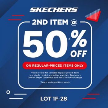 Skechers-2nd-Item-@-50-OFF-Promotion-at-Sunway-Carnival-Mall-350x350 - Fashion Accessories Fashion Lifestyle & Department Store Footwear Penang Promotions & Freebies 
