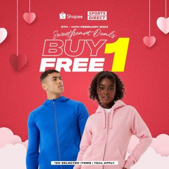 Sports-Direct-1-for-1-Sweetheart-Deals-350x350 - Apparels Fashion Accessories Fashion Lifestyle & Department Store Footwear Johor Kedah Kelantan Kuala Lumpur Melaka Negeri Sembilan Pahang Penang Perak Perlis Promotions & Freebies Putrajaya Sabah Sarawak Selangor Sportswear Terengganu 