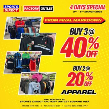 Sports-Direct-4-Day-Special-Sale-350x350 2-5 Mar 2023: Sports Direct 4 Day Special Sale