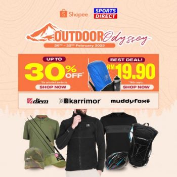 Sports-Direct-Shopee-Outdoor-Odyssey-Promotion-350x350 - Johor Kedah Kelantan Kuala Lumpur Melaka Negeri Sembilan Online Store Others Pahang Penang Perak Perlis Promotions & Freebies Putrajaya Sabah Sarawak Selangor Terengganu 