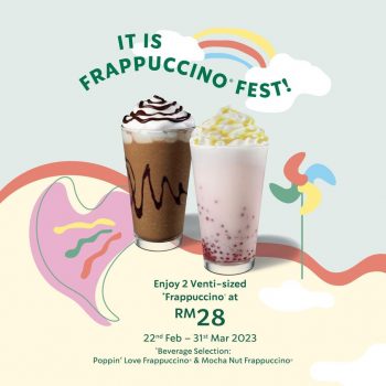 Starbucks-Frappuccino-Fest-Deal-350x350 - Beverages Food , Restaurant & Pub Johor Kedah Kelantan Kuala Lumpur Melaka Negeri Sembilan Pahang Penang Perak Perlis Promotions & Freebies Putrajaya Sabah Sarawak Selangor Terengganu 