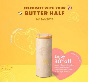Starbucks-Malaysia-Butter-Half-Promotion-2023-Valentine-Discounts-001-350x326 - Beverages Food , Restaurant & Pub Johor Kedah Kelantan Kuala Lumpur Melaka Negeri Sembilan Pahang Penang Perak Perlis Promotions & Freebies Putrajaya Sabah Sarawak Selangor Terengganu 