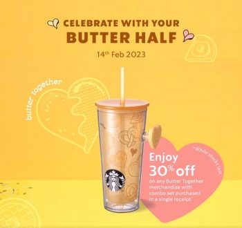 Starbucks-Malaysia-Butter-Half-Promotion-2023-Valentine-Discounts-003-350x330 - Beverages Food , Restaurant & Pub Johor Kedah Kelantan Kuala Lumpur Melaka Negeri Sembilan Pahang Penang Perak Perlis Promotions & Freebies Putrajaya Sabah Sarawak Selangor Terengganu 
