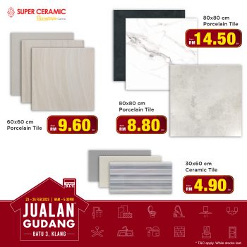 Super-Ceramic-Tiles-Design-Warehouse-Sale-4-350x350 - Home & Garden & Tools Home Decor Home Hardware Safety Tools & DIY Tools Sanitary & Bathroom Selangor Warehouse Sale & Clearance in Malaysia 