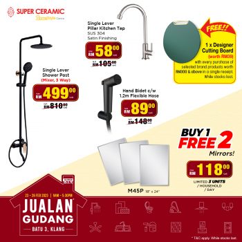 Super-Ceramic-Tiles-Design-Warehouse-Sale-8-350x350 - Home & Garden & Tools Home Decor Home Hardware Safety Tools & DIY Tools Sanitary & Bathroom Selangor Warehouse Sale & Clearance in Malaysia 