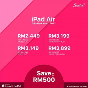 Switch-Shopee-Lazada-2.15-Sale-17-350x350 - Electronics & Computers IT Gadgets Accessories Johor Kedah Kelantan Kuala Lumpur Laptop Malaysia Sales Melaka Mobile Phone Negeri Sembilan Online Store Pahang Penang Perak Perlis Putrajaya Sabah Sarawak Selangor Tablets Terengganu 