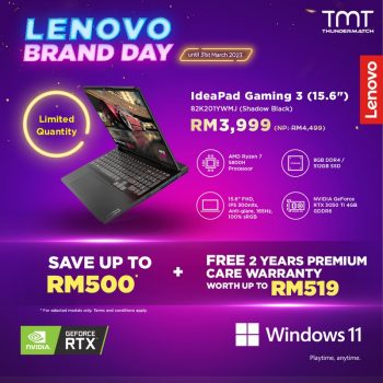 TMT-Lenovo-Brand-Day-Deal-2-350x350 - Electronics & Computers IT Gadgets Accessories Johor Kedah Kelantan Kuala Lumpur Laptop Melaka Negeri Sembilan Online Store Pahang Penang Perak Perlis Promotions & Freebies Putrajaya Sabah Sarawak Selangor Terengganu 