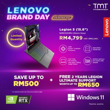 TMT-Lenovo-Brand-Day-Deal-3-350x350 - Electronics & Computers IT Gadgets Accessories Johor Kedah Kelantan Kuala Lumpur Laptop Melaka Negeri Sembilan Online Store Pahang Penang Perak Perlis Promotions & Freebies Putrajaya Sabah Sarawak Selangor Terengganu 