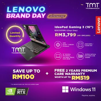 TMT-Lenovo-Brand-Day-Deal-4-350x350 - Electronics & Computers IT Gadgets Accessories Johor Kedah Kelantan Kuala Lumpur Laptop Melaka Negeri Sembilan Online Store Pahang Penang Perak Perlis Promotions & Freebies Putrajaya Sabah Sarawak Selangor Terengganu 