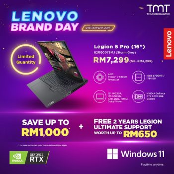 TMT-Lenovo-Brand-Day-Deal-7-350x350 - Electronics & Computers IT Gadgets Accessories Johor Kedah Kelantan Kuala Lumpur Laptop Melaka Negeri Sembilan Online Store Pahang Penang Perak Perlis Promotions & Freebies Putrajaya Sabah Sarawak Selangor Terengganu 