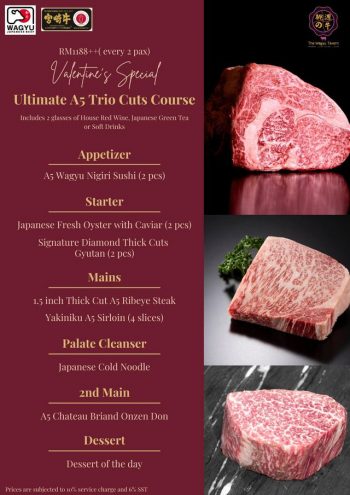 The-Wagyu-Tavern-VIP-Valentines-Day-Special-1-350x495 - Beverages Food , Restaurant & Pub Promotions & Freebies Selangor 