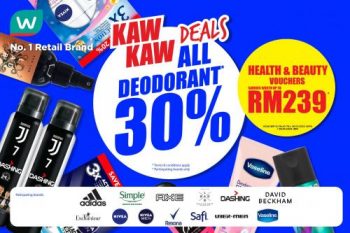 Watsons-Deodorant-Sale-350x233 - Beauty & Health Fragrances Johor Kedah Kelantan Kuala Lumpur Malaysia Sales Melaka Negeri Sembilan Online Store Pahang Penang Perak Perlis Personal Care Putrajaya Sabah Sarawak Selangor Terengganu 