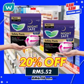 Watsons-Sanitary-Protection-Sale-17-350x350 - Beauty & Health Cosmetics Hair Care Health Supplements Johor Kedah Kelantan Kuala Lumpur Malaysia Sales Melaka Negeri Sembilan Pahang Penang Perak Perlis Personal Care Putrajaya Sabah Sarawak Selangor Skincare Terengganu 