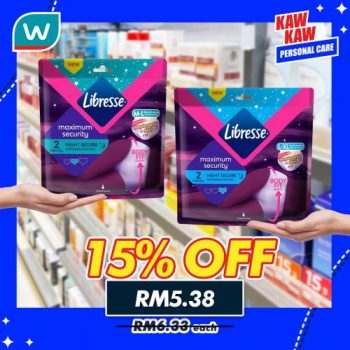 Watsons-Sanitary-Protection-Sale-18-350x350 - Beauty & Health Cosmetics Hair Care Health Supplements Johor Kedah Kelantan Kuala Lumpur Malaysia Sales Melaka Negeri Sembilan Pahang Penang Perak Perlis Personal Care Putrajaya Sabah Sarawak Selangor Skincare Terengganu 