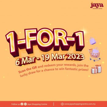 1-for-1-Deal-at-Jaya-Shopping-Centre-350x350 - Others Promotions & Freebies Selangor 