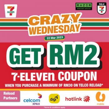 7-Eleven-Crazy-Wednesday-Promotion-10-350x350 - Johor Kedah Kelantan Kuala Lumpur Melaka Negeri Sembilan Pahang Penang Perak Perlis Promotions & Freebies Putrajaya Sabah Sarawak Selangor Supermarket & Hypermarket Terengganu 