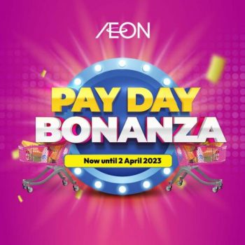 AEON-Pay-Day-Bonanza-Promotion-350x350 - Johor Kedah Kelantan Kuala Lumpur Melaka Negeri Sembilan Pahang Penang Perak Perlis Promotions & Freebies Putrajaya Sabah Sarawak Selangor Supermarket & Hypermarket Terengganu 