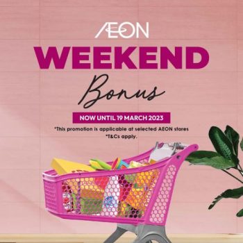 AEON-Weekend-Promotion-350x350 - Johor Kedah Kelantan Kuala Lumpur Melaka Negeri Sembilan Pahang Penang Perak Perlis Promotions & Freebies Putrajaya Sabah Sarawak Selangor Supermarket & Hypermarket Terengganu 