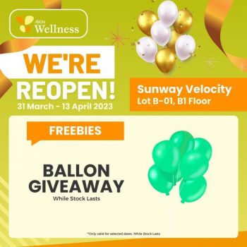 AEON-Wellness-ReOpening-Promotion-at-Sunway-Velocity-4-350x350 - Beauty & Health Cosmetics Health Supplements Kuala Lumpur Personal Care Promotions & Freebies Selangor 