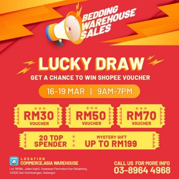 Balakong-Beddings-Warehouse-Sale-Clearance-2023-Malaysia-Jualan-Gudang-Katir-bantal-Pillow-Mattresses-001-350x350 - Beddings Home & Garden & Tools Home Decor Kuala Lumpur Putrajaya Selangor Warehouse Sale & Clearance in Malaysia 