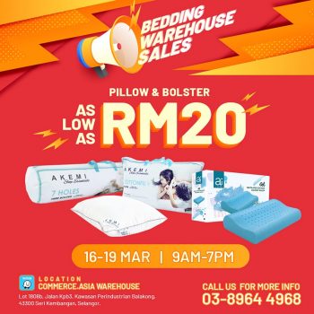 Balakong-Beddings-Warehouse-Sale-Clearance-2023-Malaysia-Jualan-Gudang-Katir-bantal-Pillow-Mattresses-003-350x350 - Beddings Home & Garden & Tools Home Decor Kuala Lumpur Putrajaya Selangor Warehouse Sale & Clearance in Malaysia 