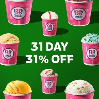 Baskin-Robbins-31Day-31-OFF-Promotion-350x350 - Beverages Food , Restaurant & Pub Johor Kedah Kelantan Kuala Lumpur Melaka Negeri Sembilan Pahang Penang Perak Perlis Promotions & Freebies Putrajaya Sabah Sarawak Selangor Terengganu 