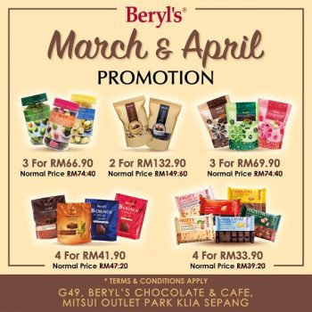 Beryls-Chocolate-March-April-Promotion-at-Mitsui-Outlet-Park-350x350 - Beverages Food , Restaurant & Pub Promotions & Freebies Selangor 