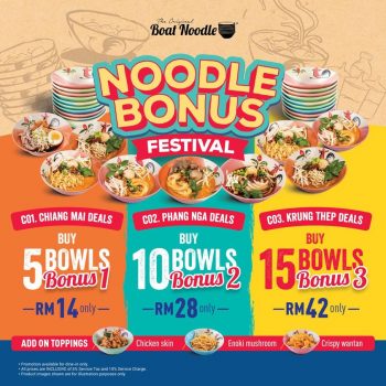 Boat-Noodle-Noodle-Bonus-Festival-350x350 - Beverages Events & Fairs Food , Restaurant & Pub Selangor 