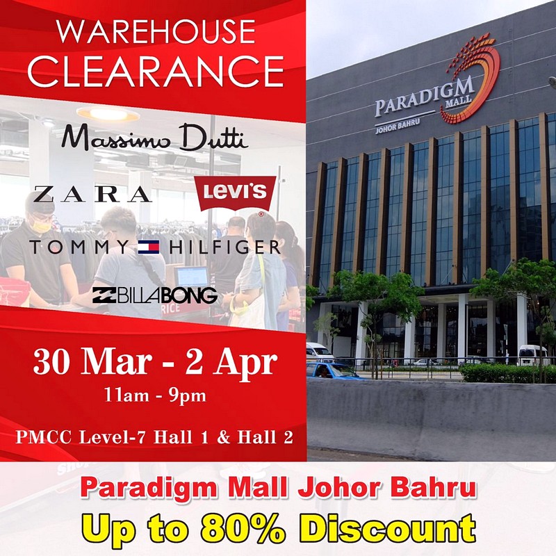 Branded-Warehouse-Sale-2023-Malaysia-Clearance-Jualan-Gudang-Fashion-Apparels-ZARA - Apparels Bags Fashion Accessories Fashion Lifestyle & Department Store Footwear Handbags Johor Warehouse Sale & Clearance in Malaysia 