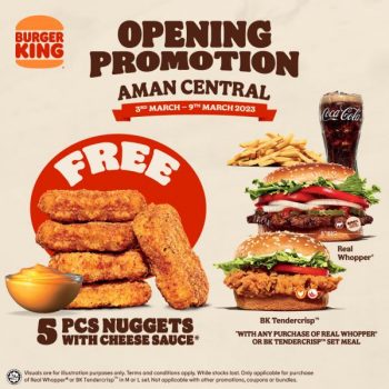 Burger-King-Opening-Promotion-at-Aman-Central-2-350x350 - Beverages Food , Restaurant & Pub Kedah Promotions & Freebies 