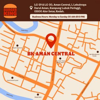 Burger-King-Opening-Promotion-at-Aman-Central-3-350x350 - Beverages Food , Restaurant & Pub Kedah Promotions & Freebies 