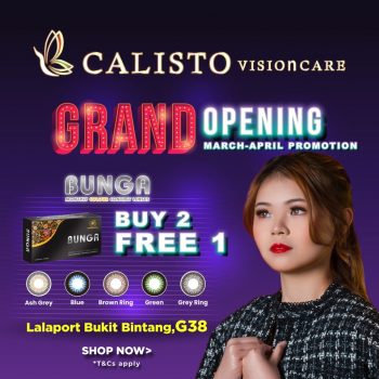 Calisto-Vision-Care-Grand-Opening-Deal-at-LaLaport-BBCC-2-350x350 - Eyewear Fashion Lifestyle & Department Store Kuala Lumpur Promotions & Freebies Sales Happening Now In Malaysia Selangor 