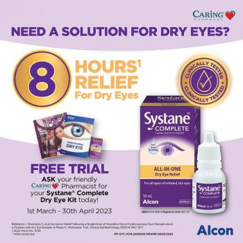 Caring-Pharmacy-Free-Systane-Complete-Dry-Eye-Kit-350x350 - Beauty & Health Health Supplements Johor Kedah Kelantan Kuala Lumpur Melaka Negeri Sembilan Online Store Pahang Penang Perak Perlis Personal Care Promotions & Freebies Putrajaya Sabah Sarawak Selangor Terengganu 