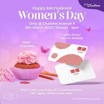 Chatime-International-Womens-Day-Promotion-at-Avenue-K-350x350 - Beverages Food , Restaurant & Pub Kuala Lumpur Promotions & Freebies Selangor 