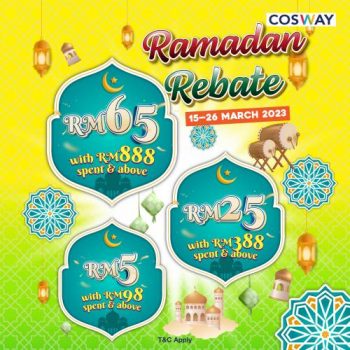Cosway-Ramadan-Rebate-Promotion-350x350 - Beauty & Health Cosmetics Health Supplements Johor Kedah Kelantan Kuala Lumpur Melaka Negeri Sembilan Online Store Others Pahang Penang Perak Perlis Personal Care Promotions & Freebies Putrajaya Sabah Sales Happening Now In Malaysia Sarawak Selangor Terengganu 