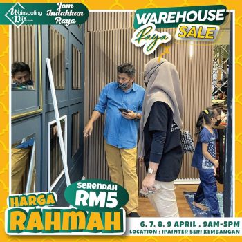 DIY-Wainscoting-Warehouse-Sale-3-350x350 - Building Materials Home & Garden & Tools Safety Tools & DIY Tools Selangor Warehouse Sale & Clearance in Malaysia 