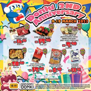 DON-DON-DONKI-2nd-Anniversary-Promo-1-350x350 - Beverages Food , Restaurant & Pub Kuala Lumpur Promotions & Freebies Selangor 