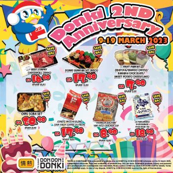 DON-DON-DONKI-2nd-Anniversary-Promo-1-350x350 - Beverages Food , Restaurant & Pub Kuala Lumpur Promotions & Freebies Selangor 