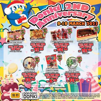 DON-DON-DONKI-2nd-Anniversary-Promo-350x350 - Beverages Food , Restaurant & Pub Kuala Lumpur Promotions & Freebies Selangor 